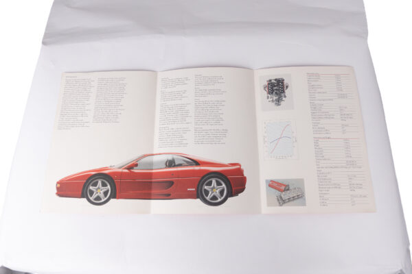 1994 Ferrari F355 Berlinetta Press Folder Brochure