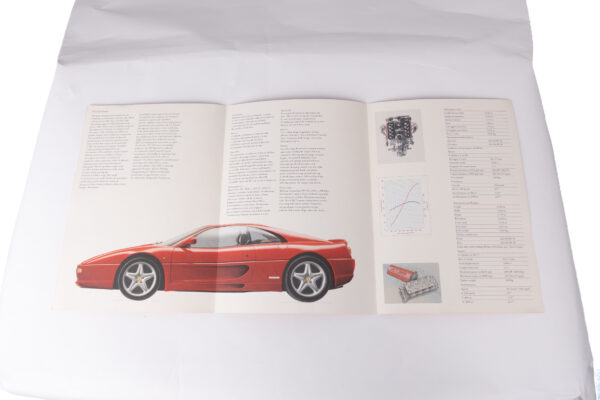 1994 Ferrari F355 Berlinetta Press Folder Brochure