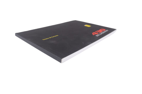 2007-09 Ferrari 430 Scuderia Blank Warranty Card Service Book
