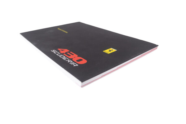 2007-09 Ferrari 430 Scuderia Blank Warranty Card Service Book