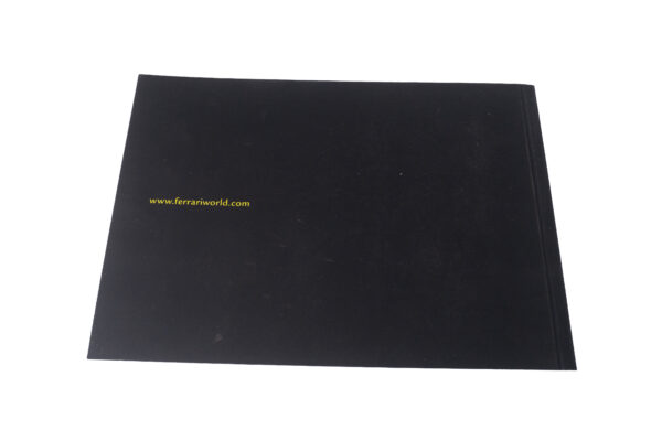 2007-09 Ferrari 430 Scuderia Blank Warranty Card Service Book