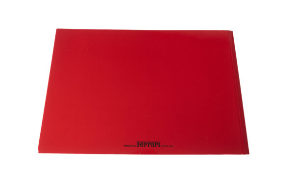 1999-2005 Ferrari 360 Modena Blank Warranty Service Book