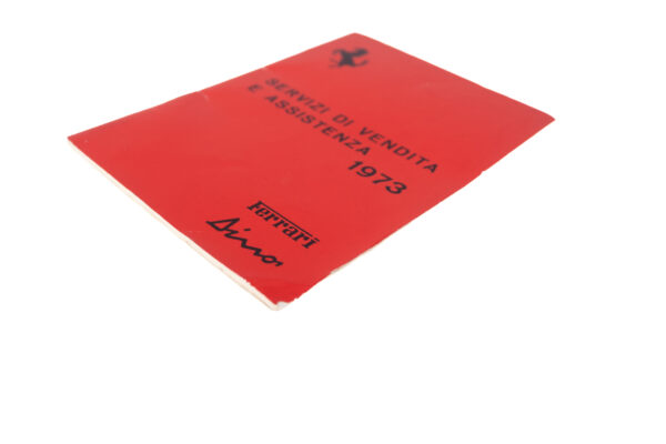 1973 Ferrari Dino 246 365 Daytona Dealer Directory Sale and Service