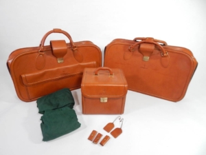 Complete Ferrari 456 GT Automatic 3-Piece Schedoni Luggage Set