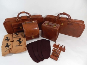 Ferrari 308 328 Complete 4 Piece Schedoni Leather Luggage Set