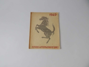 Ferrari 1949 Yearbook Annuario