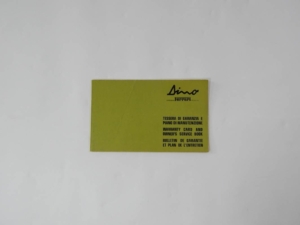 1976 Ferrari 308 GT4 Dino Warranty Service Card Manual Handbook