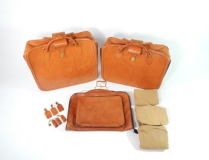 Ferrari 355 3-Piece Complete Schedoni Leather Luggage Set
