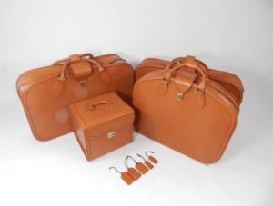 Ferrari 456 Complete 4 Piece Schedoni Leather Luggage Set