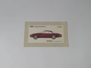 Ferrari 500 Superfast Pamphlet Sales Brochure