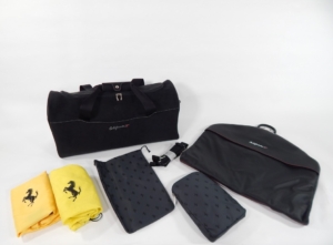 2014-17 Ferrari California T 2-Piece Schedoni Leather Luggage Set