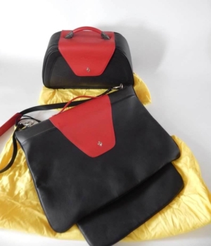 Ferrari Enzo Complete 2 Piece Schedoni Leather Luggage Set