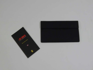 Ferrari F430 Scuderia Pouch and Manual